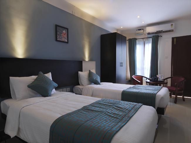 Aquarock Hotel Kazhakuttam Pokoj fotografie